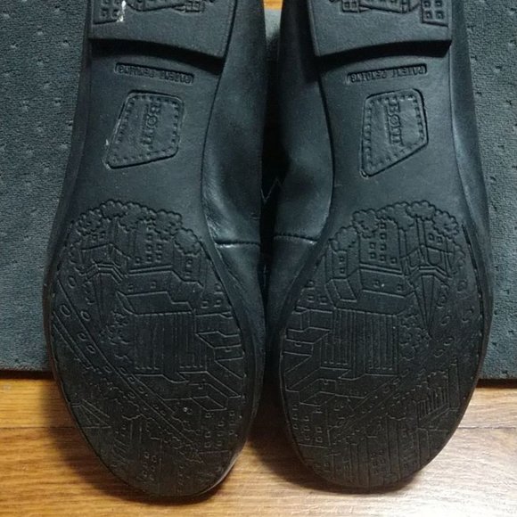 Born Julianne Black Leather Flat Size 6 - Picture 12 of 14